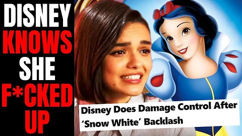 Disney Does DESPERATE Damage Control After Woke Rachel Zegler DESTROYS The Snow White Movie
