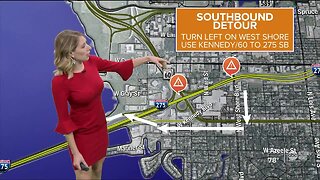 Drivers warned of another I-275 detour on Tuesday night