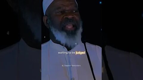 THE DAY OF RESURRECTION YOU'RE STANDING IN THE HEAT AND NO CHAIR | SPEAKER SIRAJ WAHHAJ