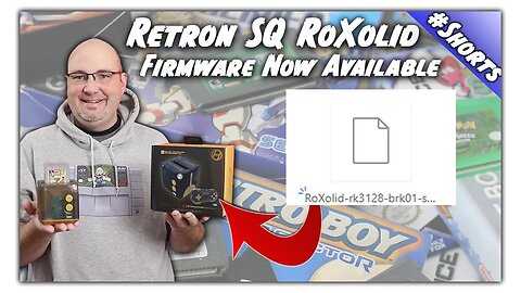Hyperkin Retron SQ RoXolid Frameskip=0 Firmware For GBA Available! #Shorts