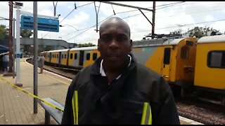 SOUTH AFRICA - Pretoria - Train collision (Videos) (BaN)