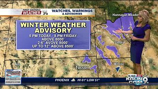 April's First Warning Weather December 6, 2018