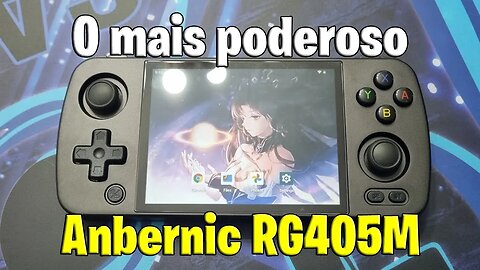 RG405M - O mais poderoso console da Anbernic! Review completo e testes! Esse roda até Wii!