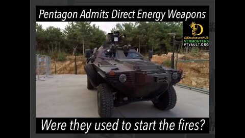Pentagon admits Direct Energy Weapons - D.E.Ws