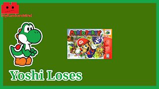 Yoshi Loses Mario Party 1 #YoshiLoses