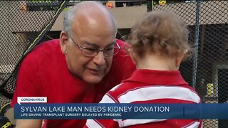 A Sylvan Lake man is in need of a living kidney donor
