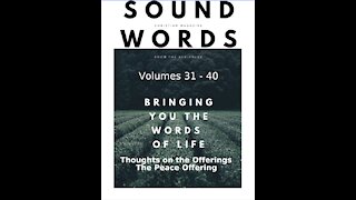 Sound Words, Thoughts on the Offerings The Peace Offering