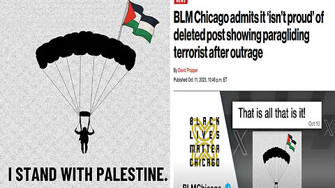 BLM Chicago Deletes Post Showing Paragliding Photo