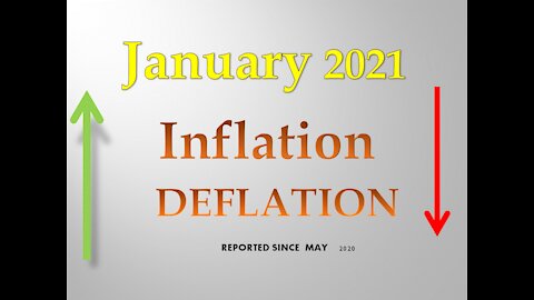 January 2021 - Inflation or Deflation Report