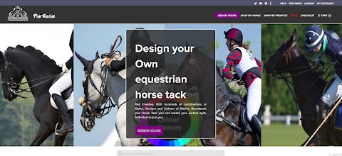 Pink Equine Configurator