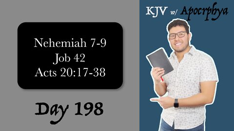 Day 198 - Bible in One Year KJV [2022]