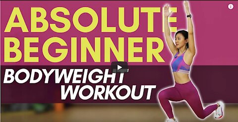Absolute Beginner Bodyweight Workout (No Weights, No Jumping)
