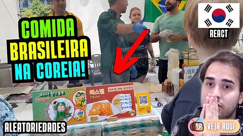 Conheça o FESTIVAL de COMIDAS DELICIOSAS do MUNDO na COREIA! Tem até do BRASIL! | Veja Aqui Reacts