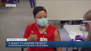 UW Health employee hopes her vaccination helps ease concerns in Black community