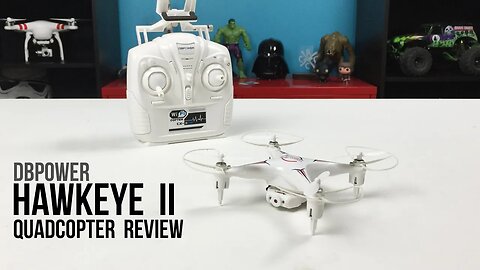 DBPower Hawkeye II FPV Quadcopter Unboxing And Review