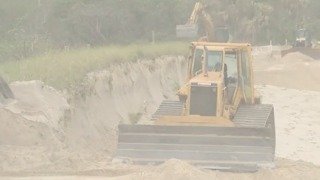 Emergency repairs continue at Bathtub Beach