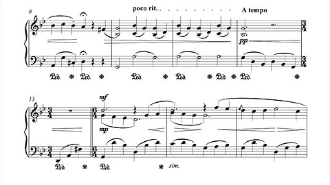 PRELUDE IN G MINOR No.43 (original piano composition)