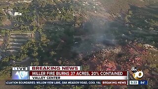 Miller Fire forces residents to flee