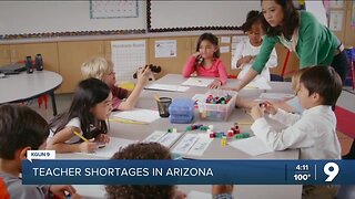 Arizona experiencing a teacher shortage