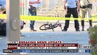 Boy riding bike killed after being hit by SUV