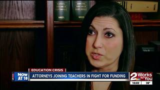 Attorneys back teachers for funding
