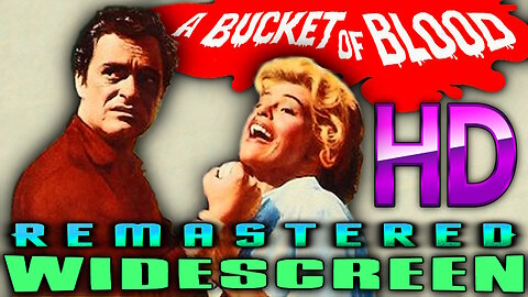 A Bucket of Blood - FREE MOVIE - HD REMASTERED WIDESCREEN - HIGH QUALITY - Cult Comedy Horror