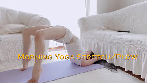 Morning Yoga Stretch/Plow Pose/shuu_vayu