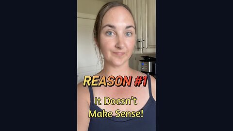 Why I Eat Ultra Processed Foods - Reason 1 -IT DOESN'T MAKE SENSE