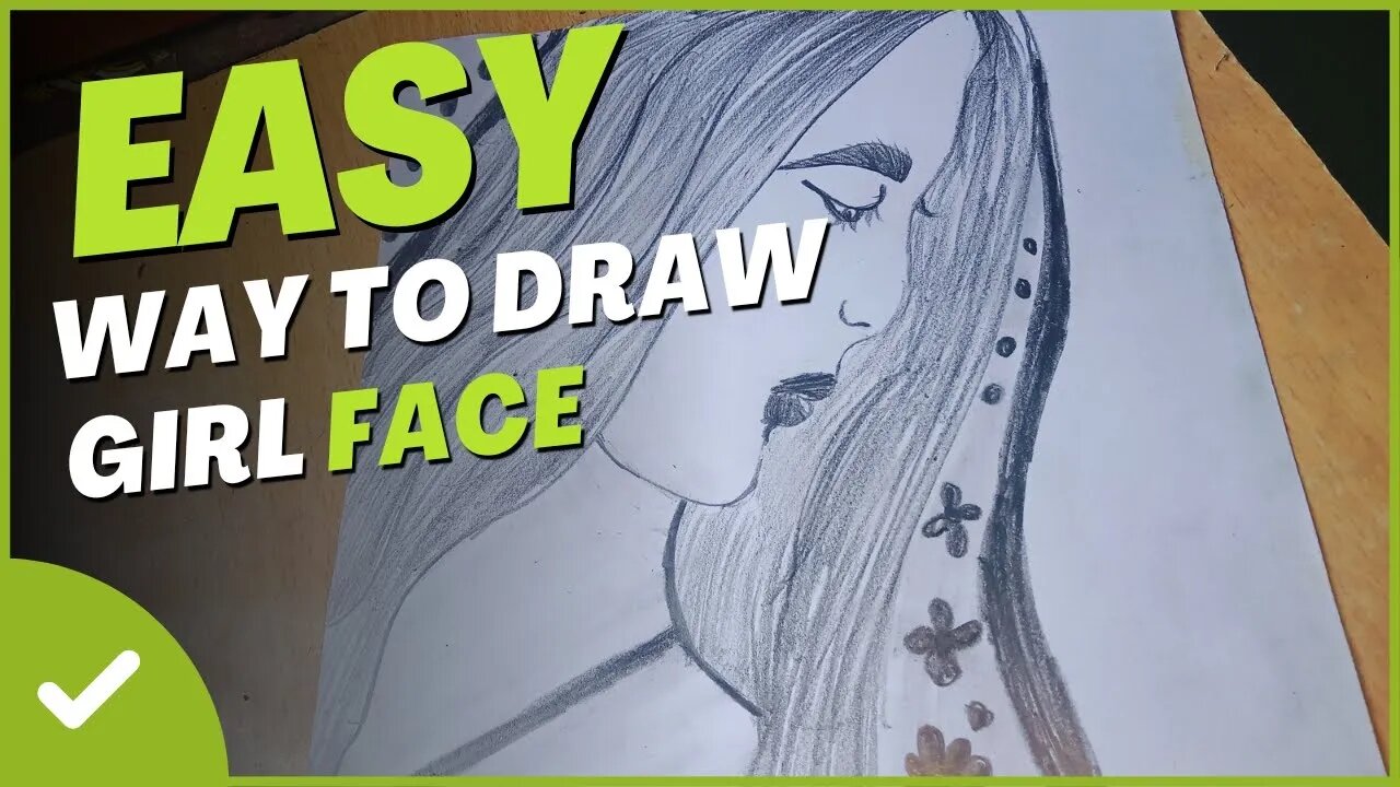 Girl pencil sketch tutorials 👩‍🦰 - YouTube