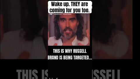 #russellbrand is being TARGETED! See why here…