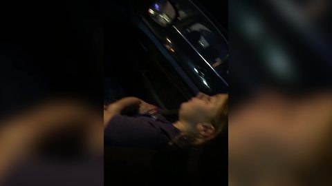 Young Girl Cries Because Her Brother Farted In The Car