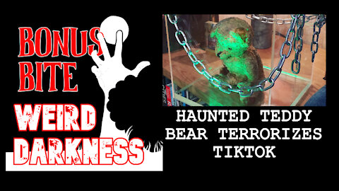 #BonusBite “HAUNTED TEDDY BEAR TERRORIZES TIKTOK” #WeirdDarkness