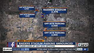 Raiders stadium parking plans look at off-site options