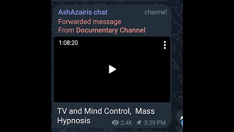 Documentary: Tv,Mind Control,and Mass Hypnosis