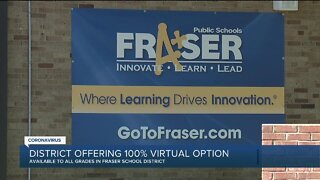 Fraser Public Schools to hold virtual K-12 classes for upcoming school year