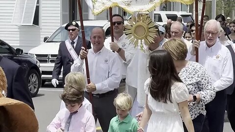 OLG's Eucharistic Procession on Corpus Christi Sunday