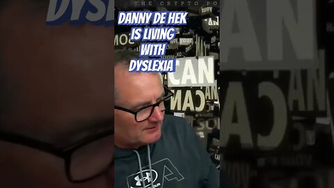 Danny de Hek is living with Dyslexia #dyslexiasupport #dyslexia #dyslexic #dyslexiaawareness ￼￼