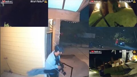 Doorbell & Bodycam Footage Show Texas Man Shot Dead By Police While Defending Home From Burglar