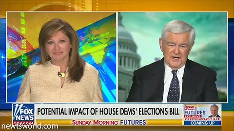 Newt Gingrich on Fox Business Channel's Sunday Morning Futures | May 9, 2021