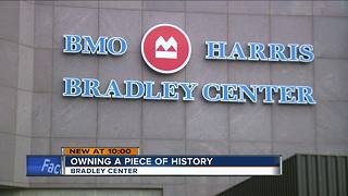 You can own part of the BMO Harris Bradley Center if you're the highest bidder