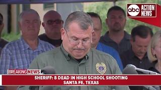 Police chief discusses school shooting in Santa Fe, Texas