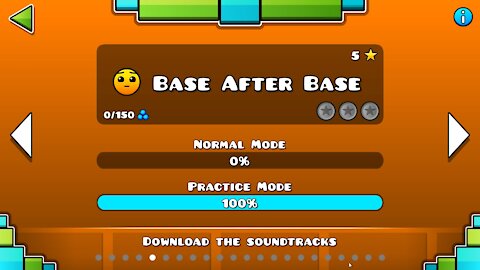 Geometry Dash Level 05 Base After Base Attempt 1
