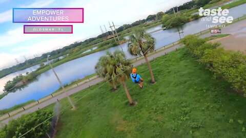 Empower Adventures is Tampa Bay's largest zip line and outdoor adventure park | Taste and See Tampa Bay