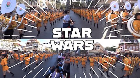 Kyoto Tachibana Disney Parade STAR WARS Multi-cam 〜 京都橘ディズニーパレードスターウォーズ ・4台のカメラ