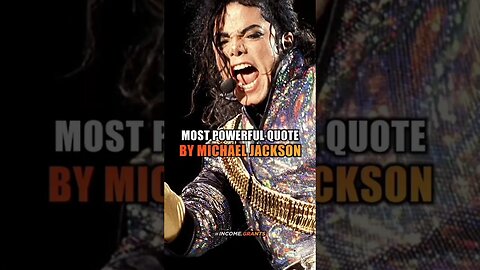 Powerful words | Michael Jackson 🔥 #sigmamale #sigmarule #inspiration #motivation #inspirational