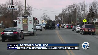 Ongoing police standoff in Detroit after man fired shots into neighbor's home