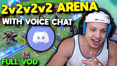 Tyler1 Is ACTUALLY Having Fun on 2v2v2v2 Arena With Voice Chat #1