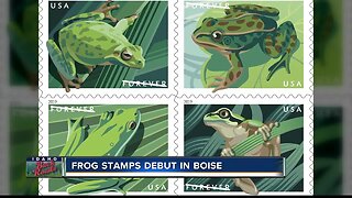 Frog stamps to debut Tuesday