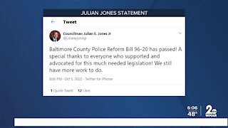 Baltimore County Police Reform Bill