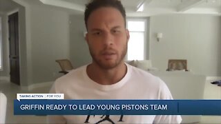 Blake Griffin ready to lead young Pistons team